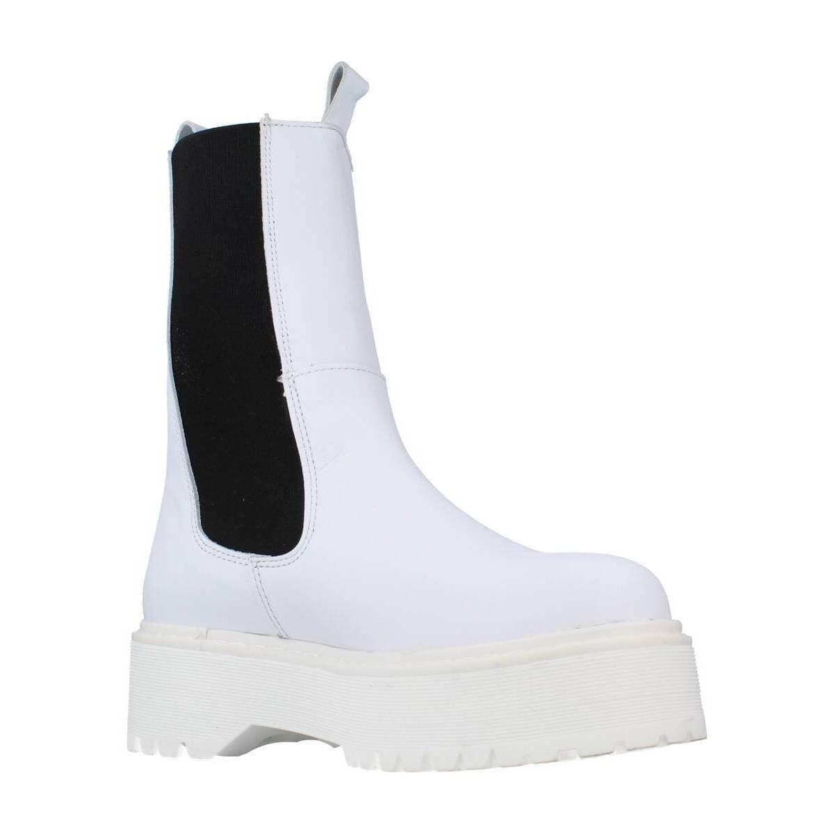 Women's Boots Yellow White