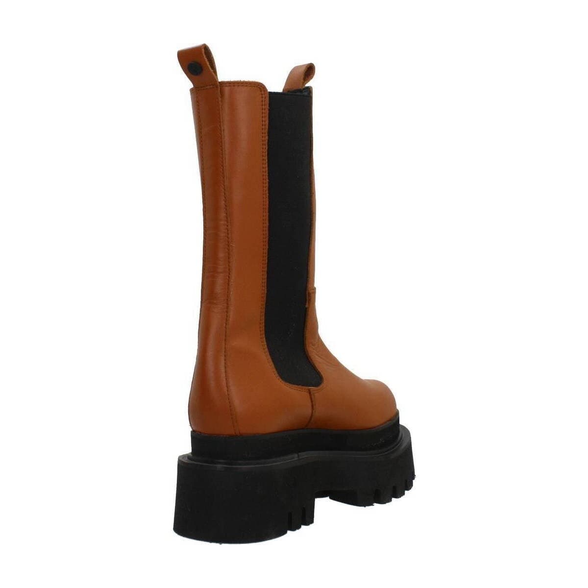 Women's Boots Yellow Brown