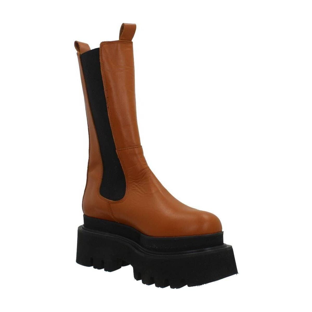 Women's Boots Yellow Brown