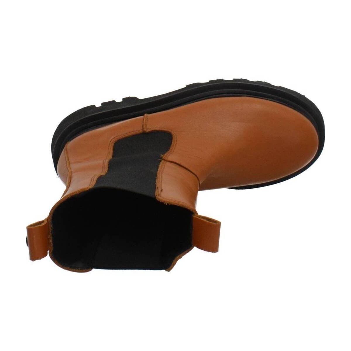 Women's Boots Yellow Brown