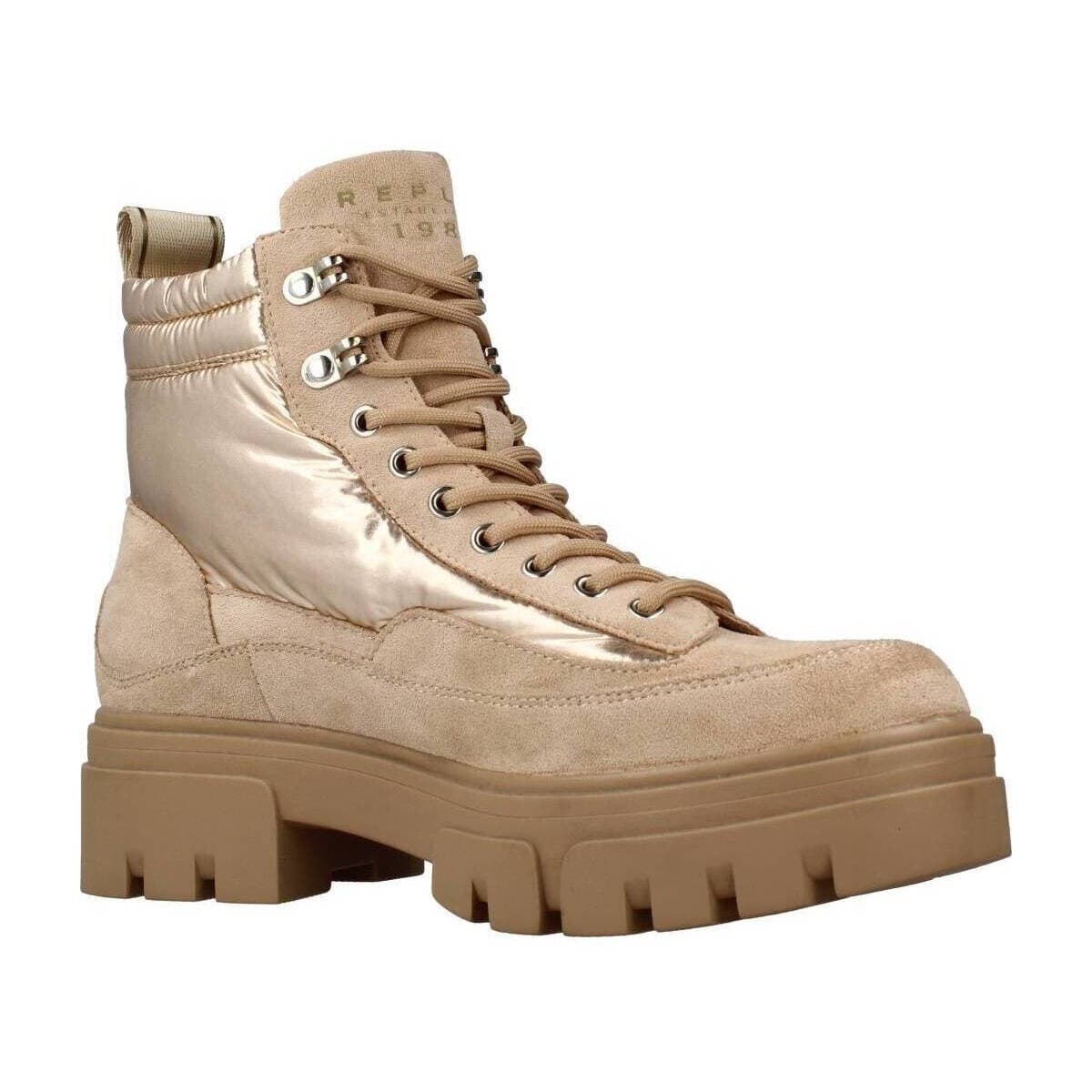 Women's Boots Replay Brown