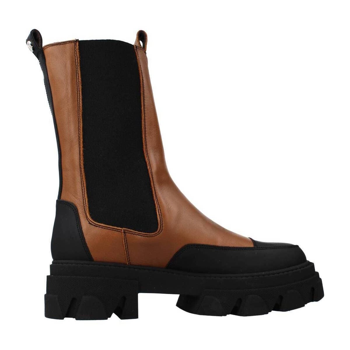 Women's Boots Yellow Brown