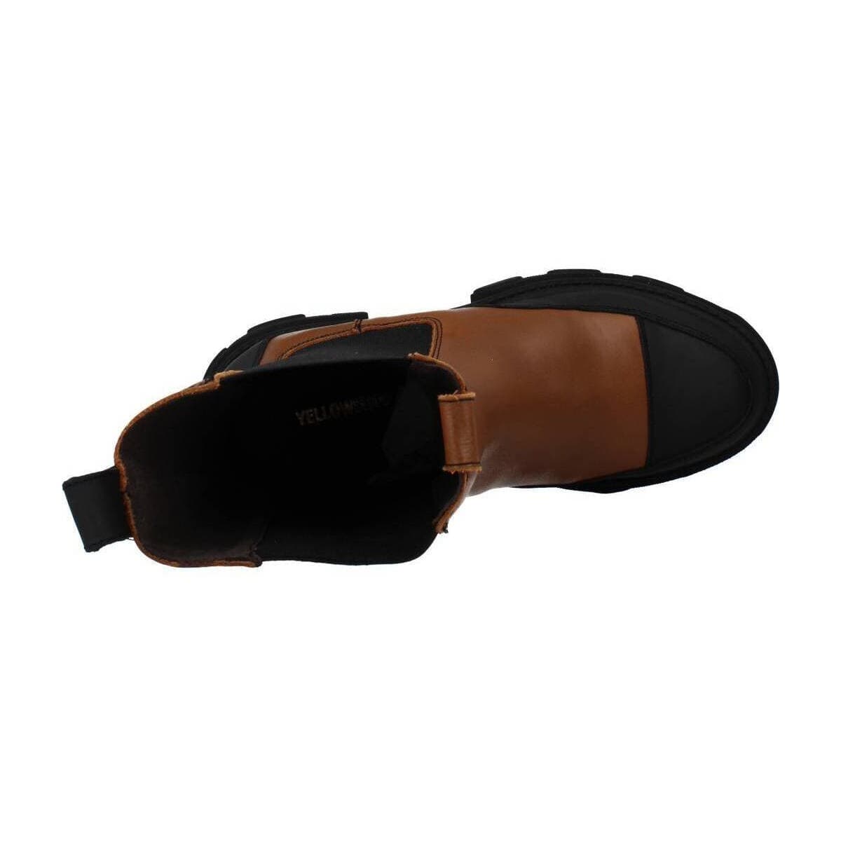 Women's Boots Yellow Brown