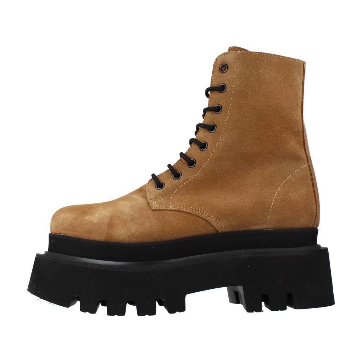 Women's Boots Yellow Brown