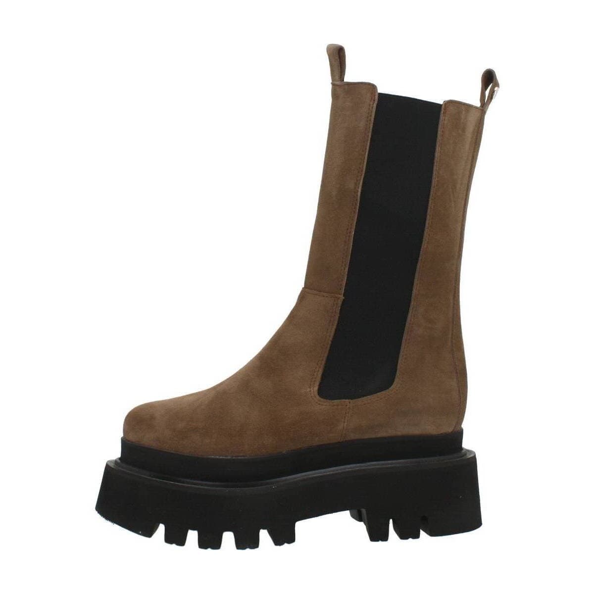 Women's Boots Yellow Brown