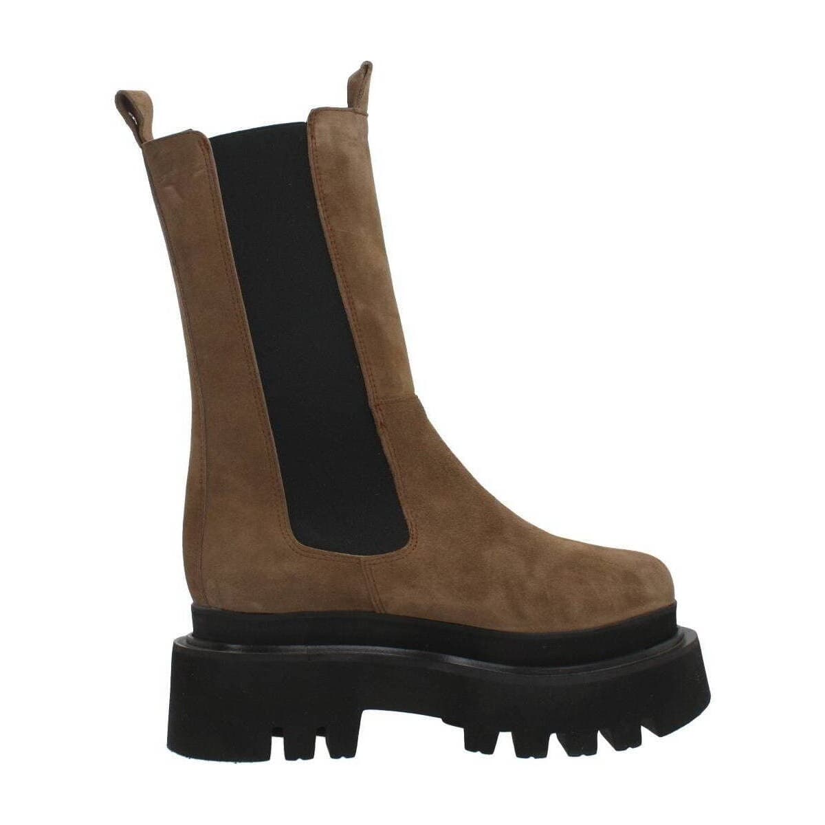 Women's Boots Yellow Brown