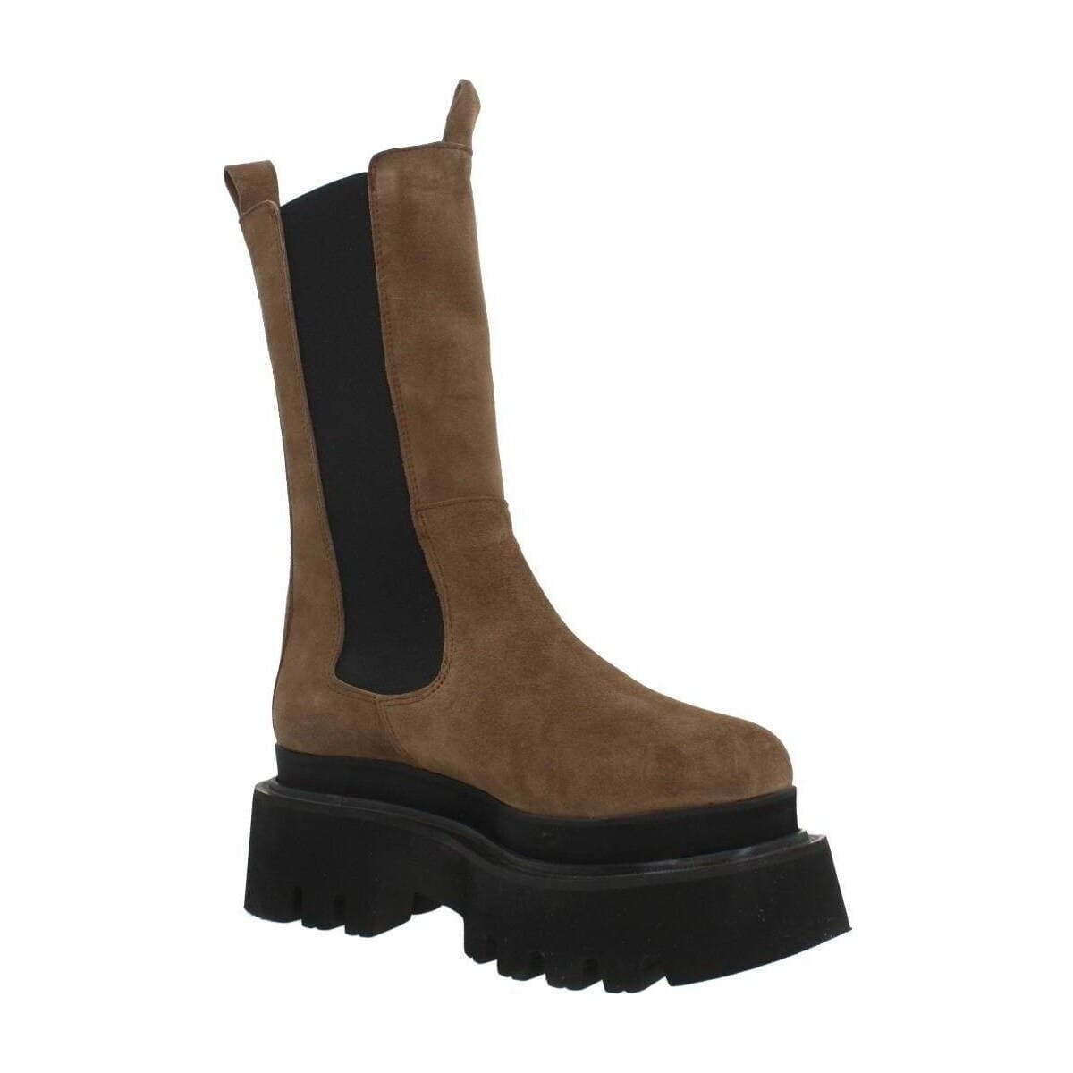 Women's Boots Yellow Brown