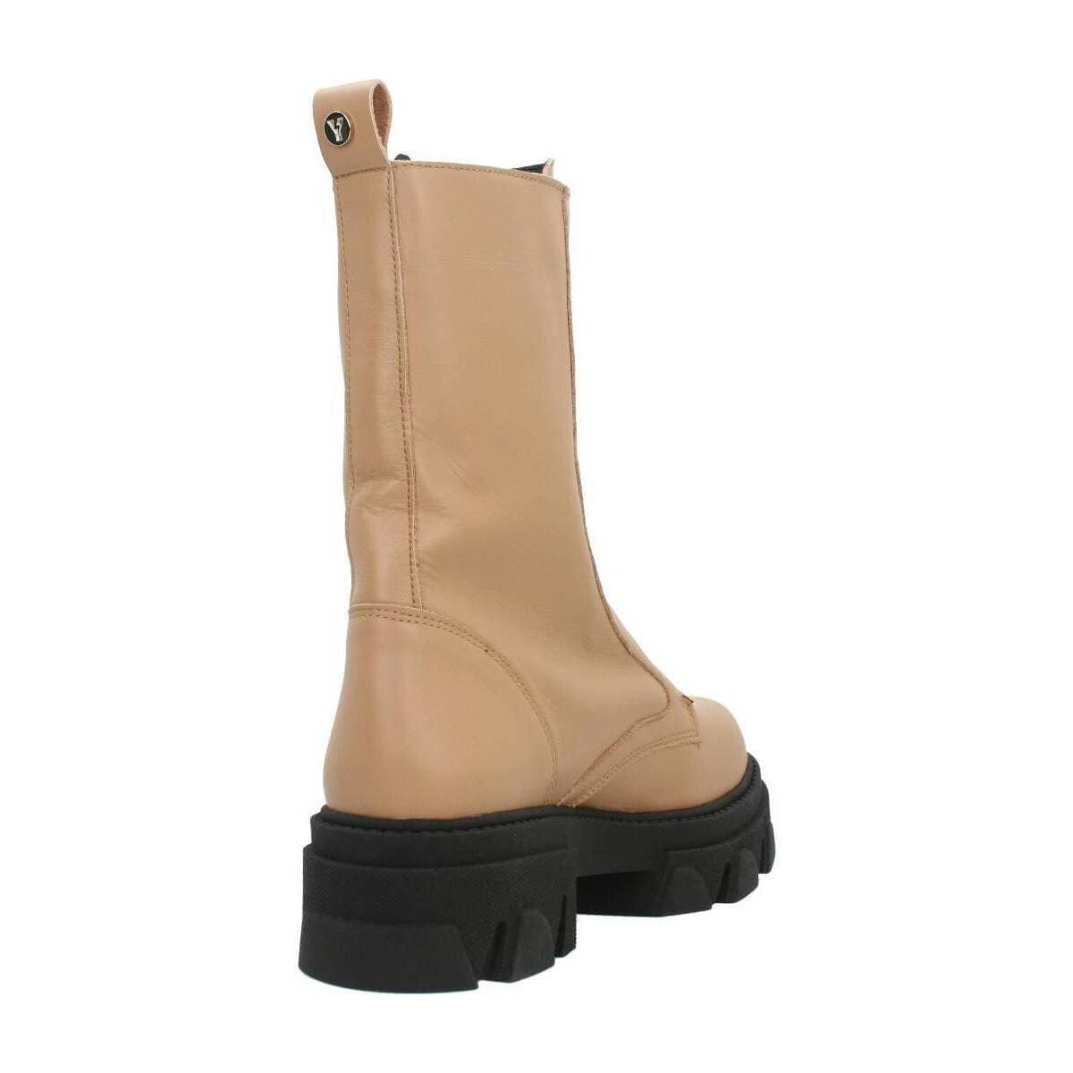 Women's Boots Yellow Brown