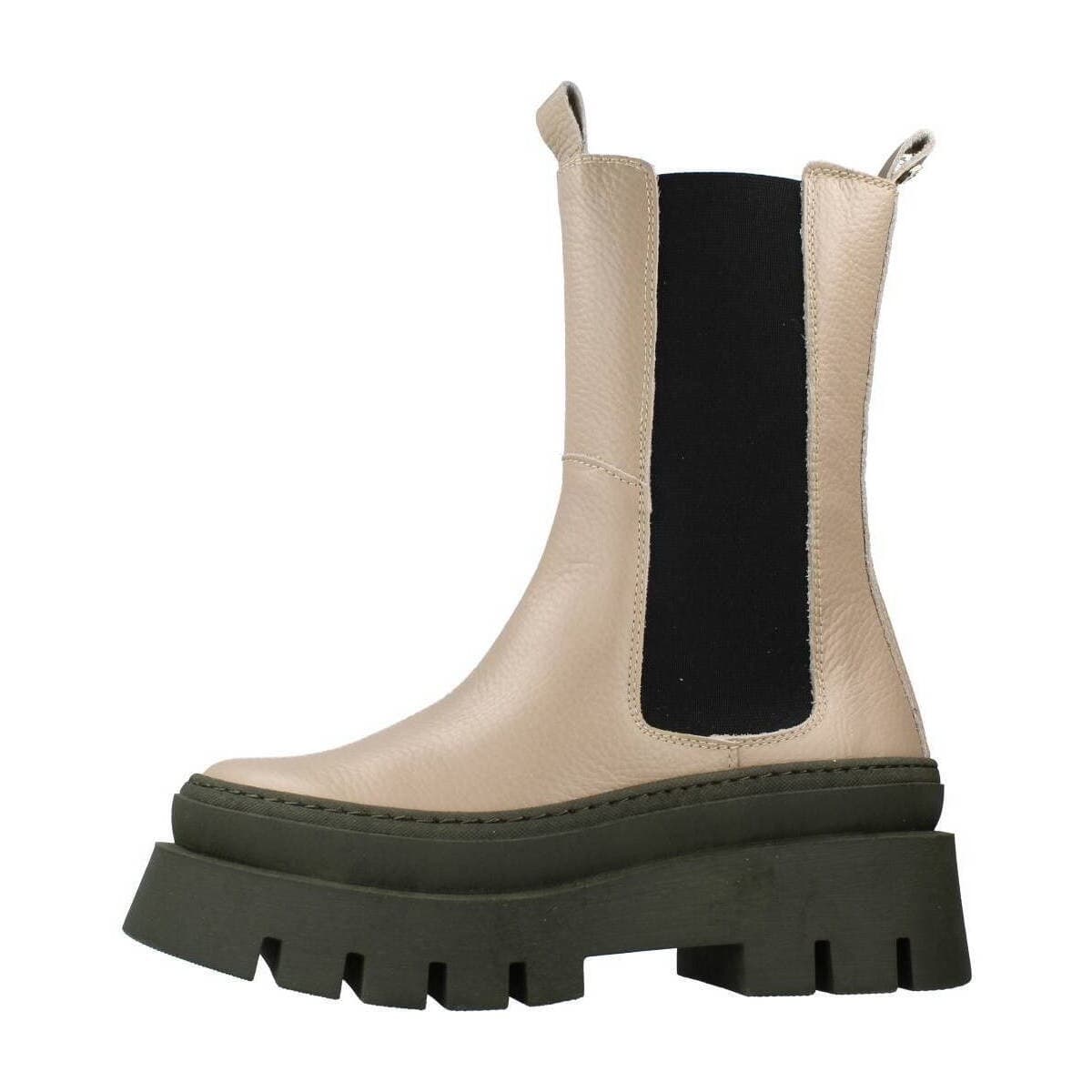 Women's Boots Yellow Beige
