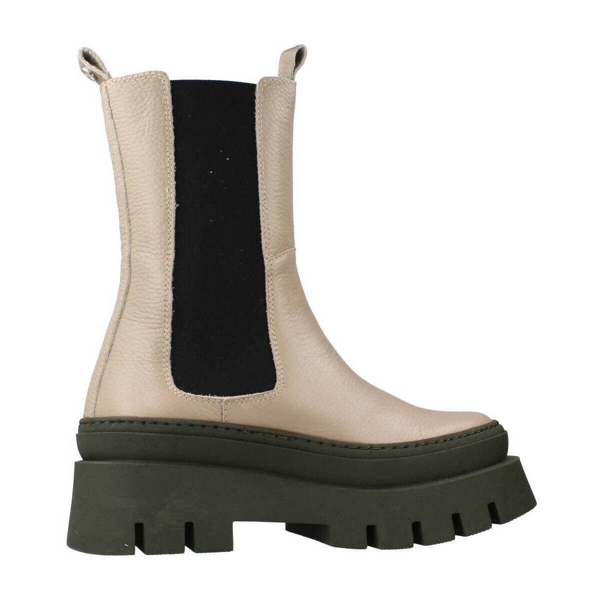Women's Boots Yellow Beige
