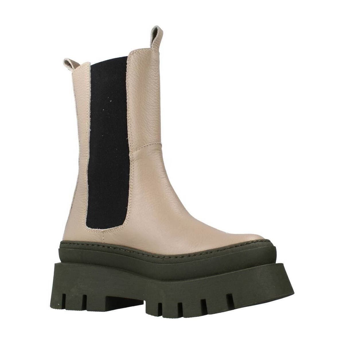 Women's Boots Yellow Beige
