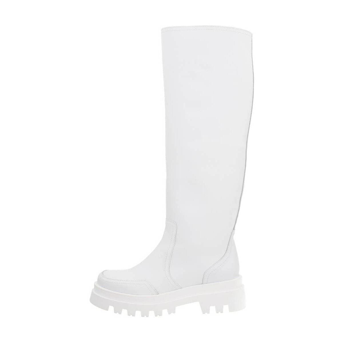 Women's Boots Yellow White