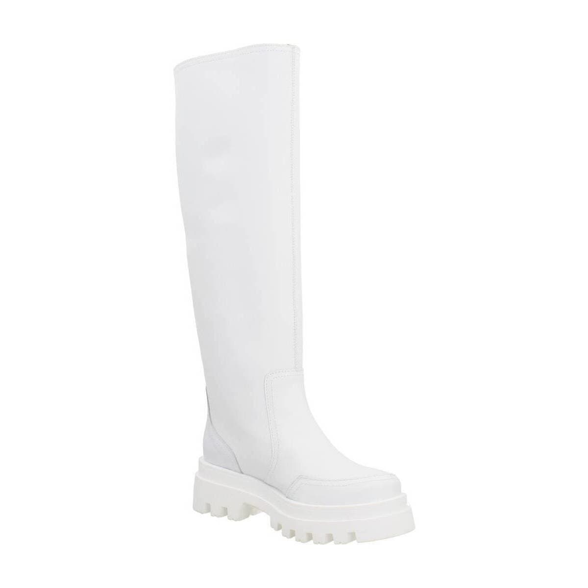 Women's Boots Yellow White