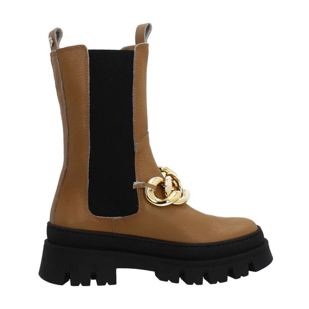 Women's Boots Yellow Brown