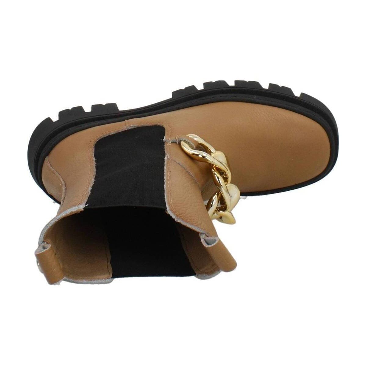 Women's Boots Yellow Brown