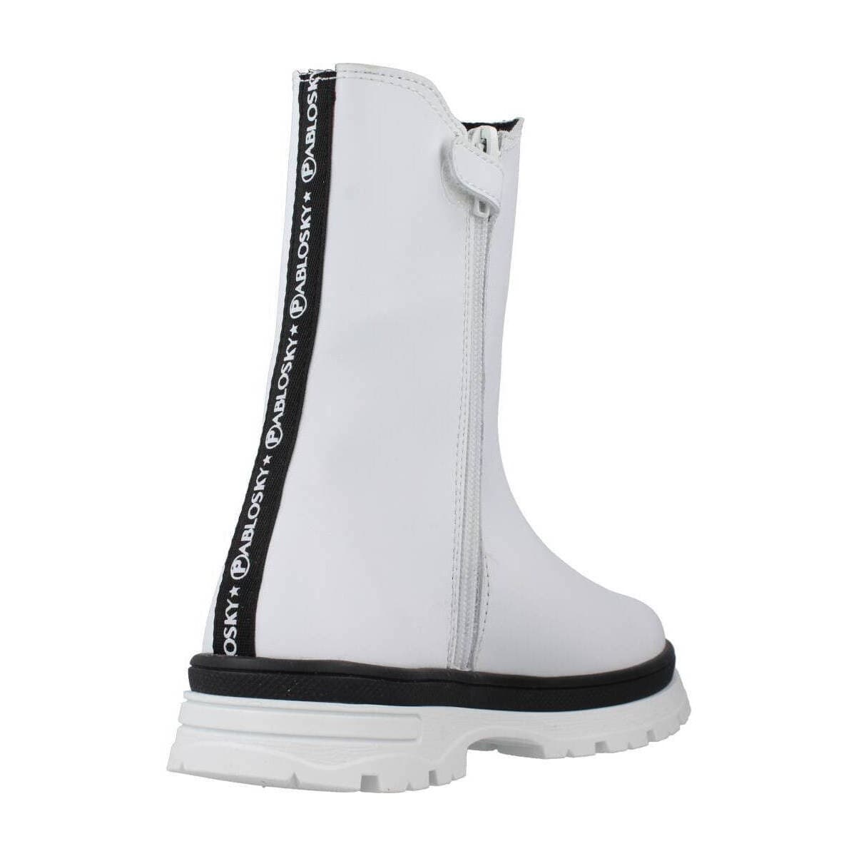 Girls' Boots Pablosky White