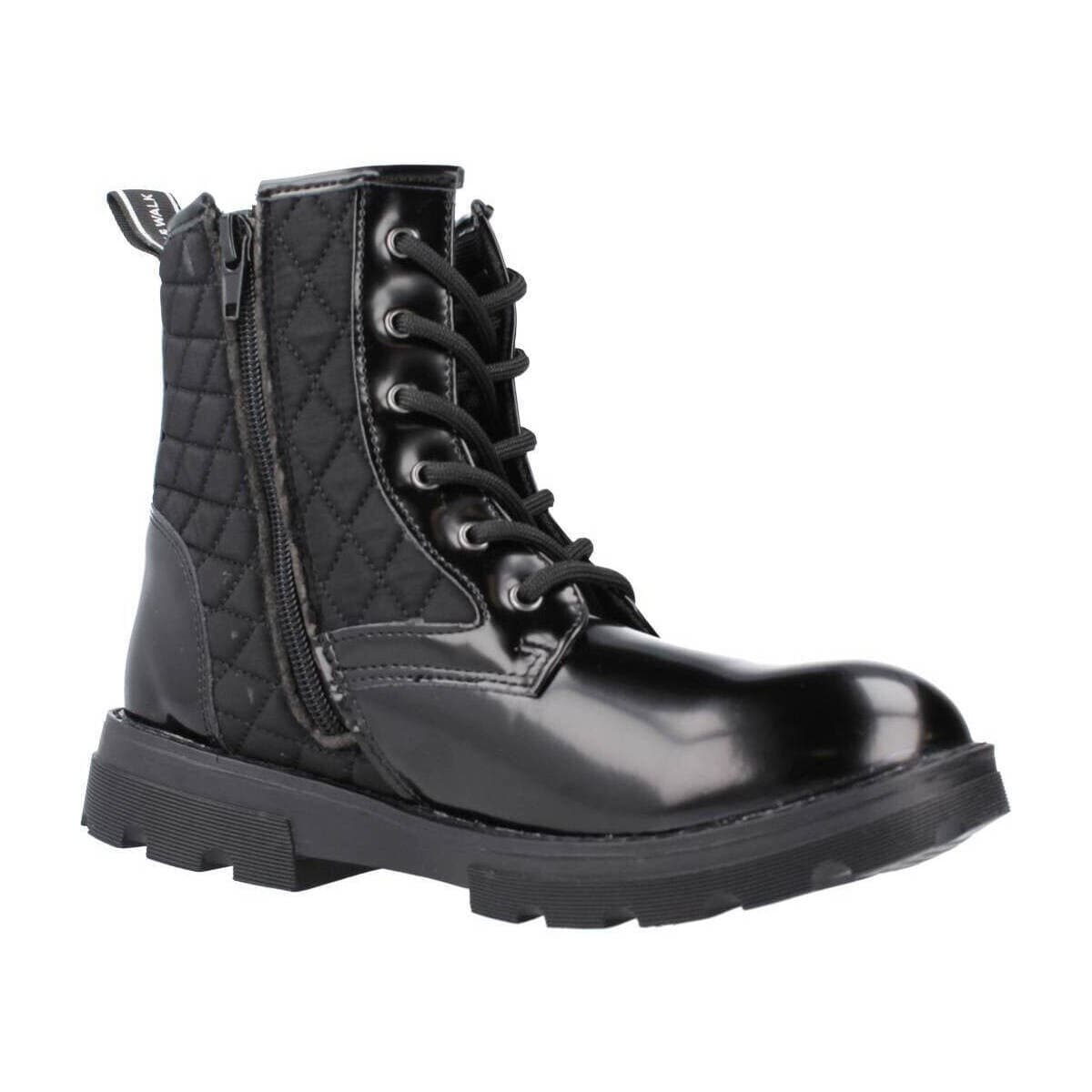 Girls' Boots Break And Walk Black