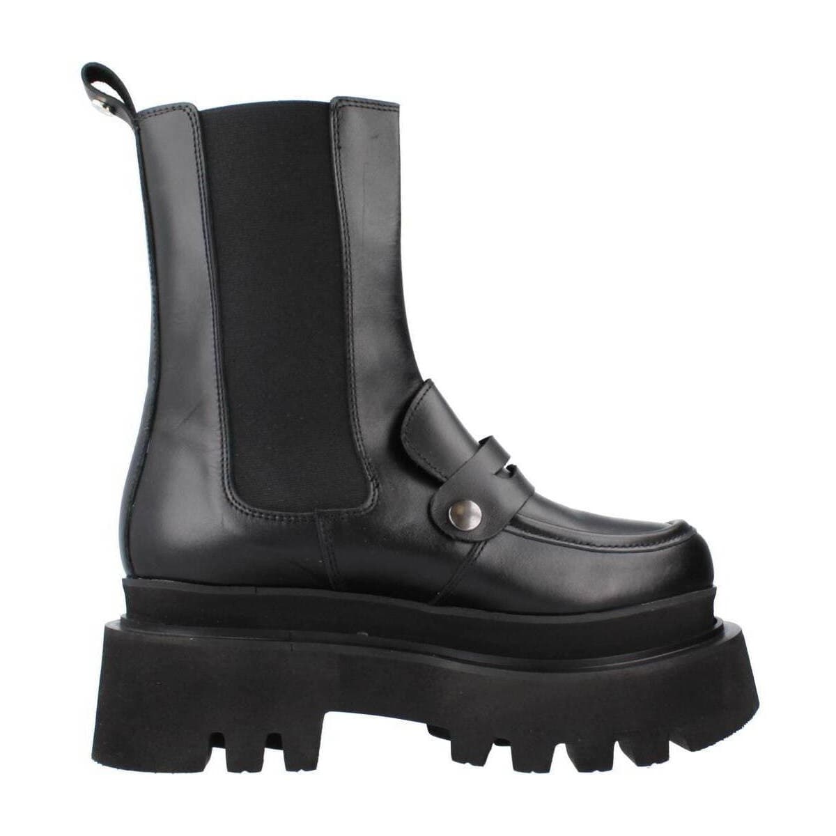 Women's Boots Yellow Black