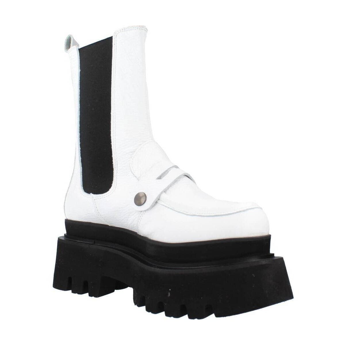 Women's Boots Yellow White