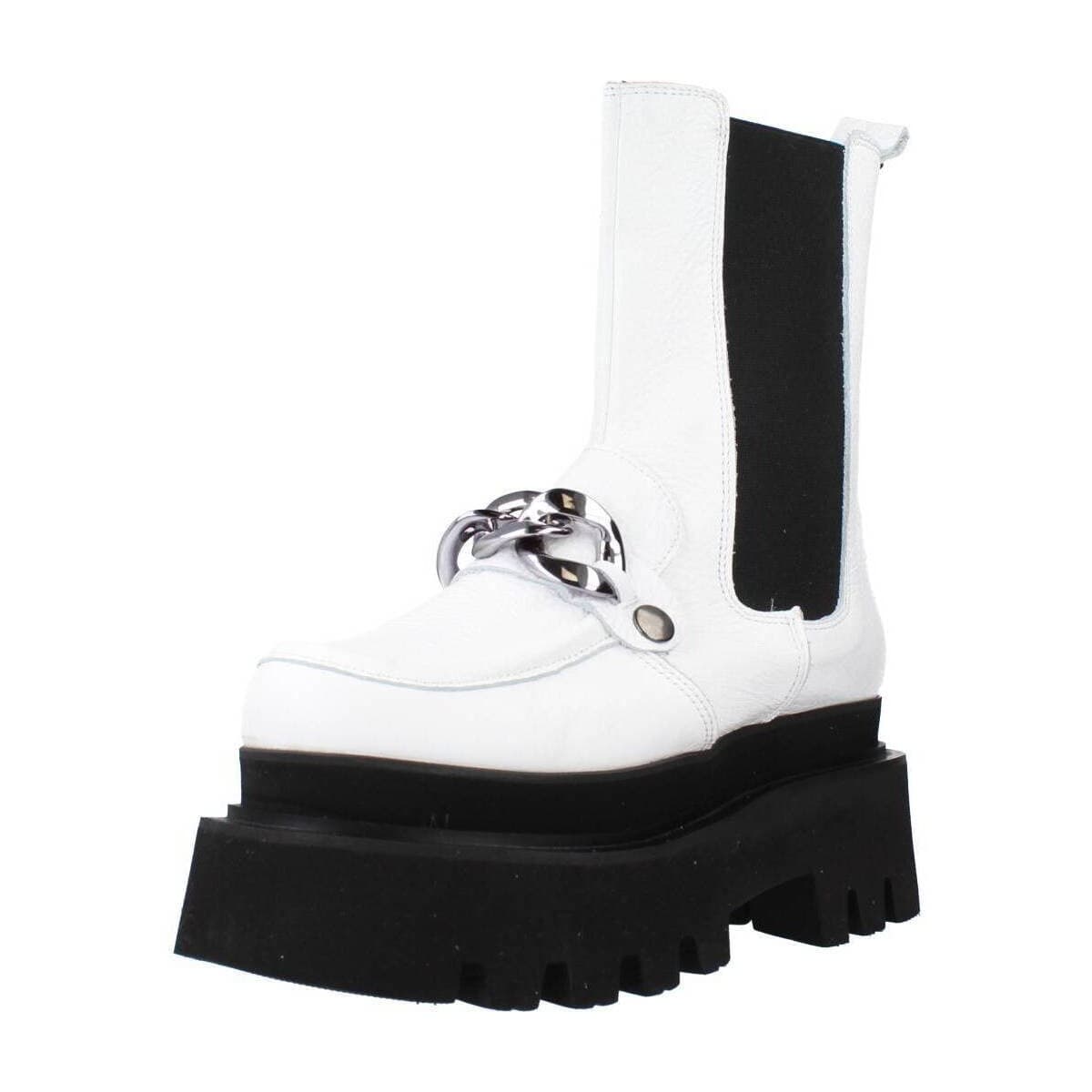 Women's Boots Yellow White