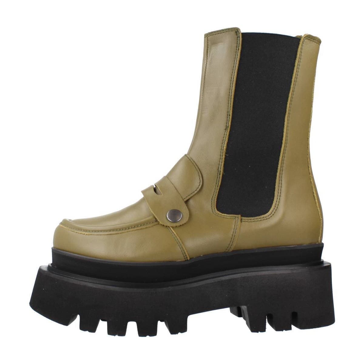 Women's Boots Yellow Green