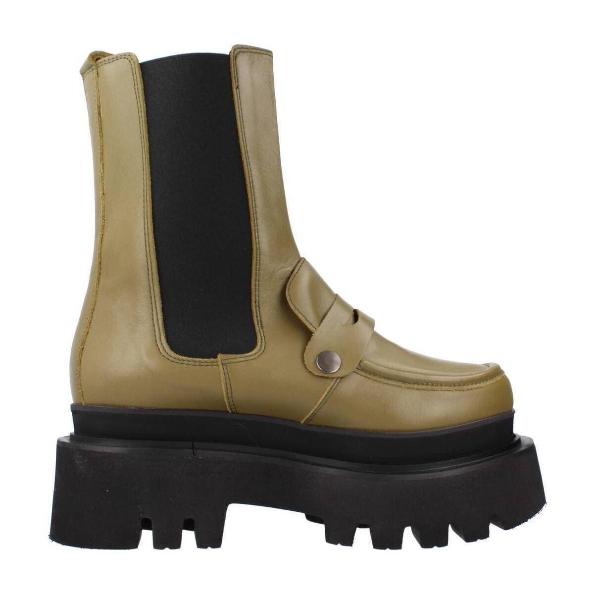 Women's Boots Yellow Green