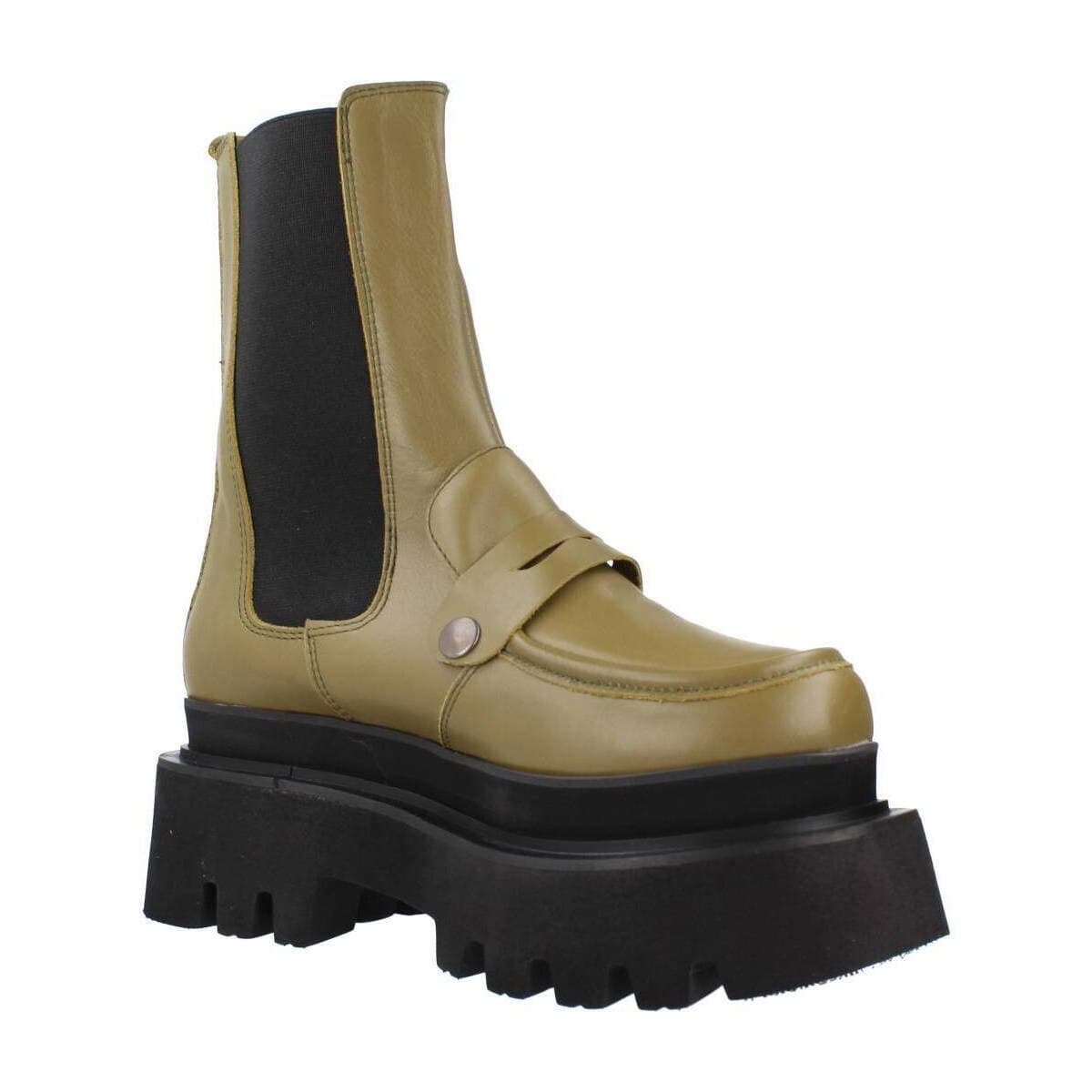 Women's Boots Yellow Green