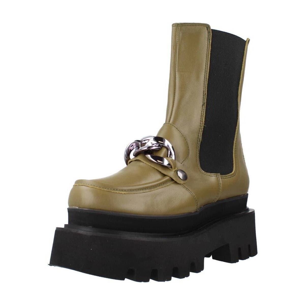 Women's Boots Yellow Green