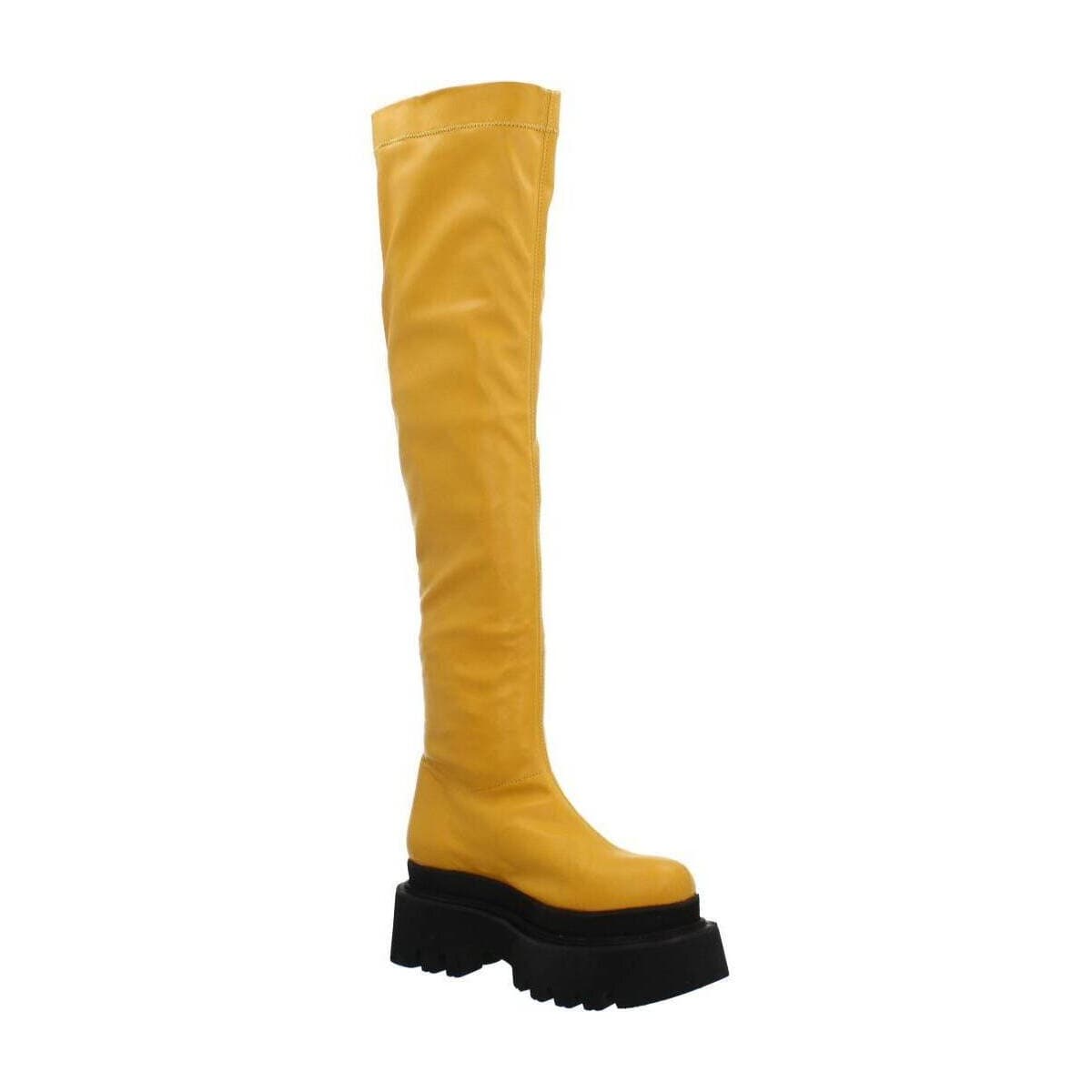 Women's Boots Yellow Yellow