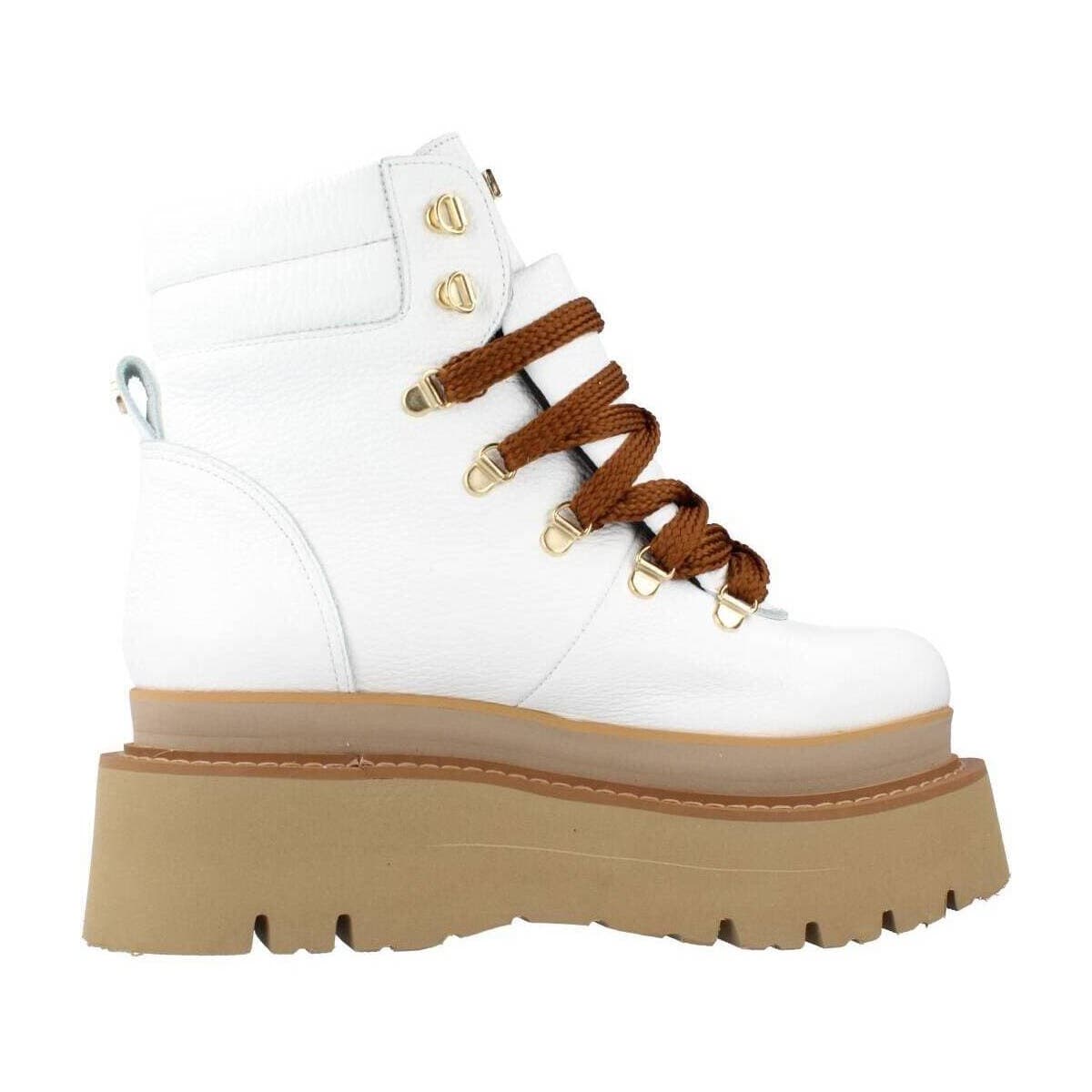 Women's Boots Yellow White