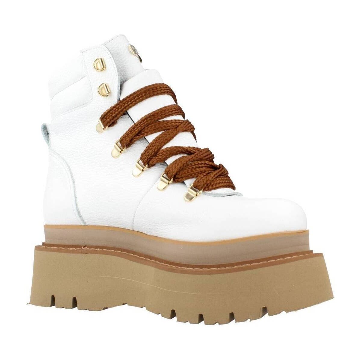 Women's Boots Yellow White