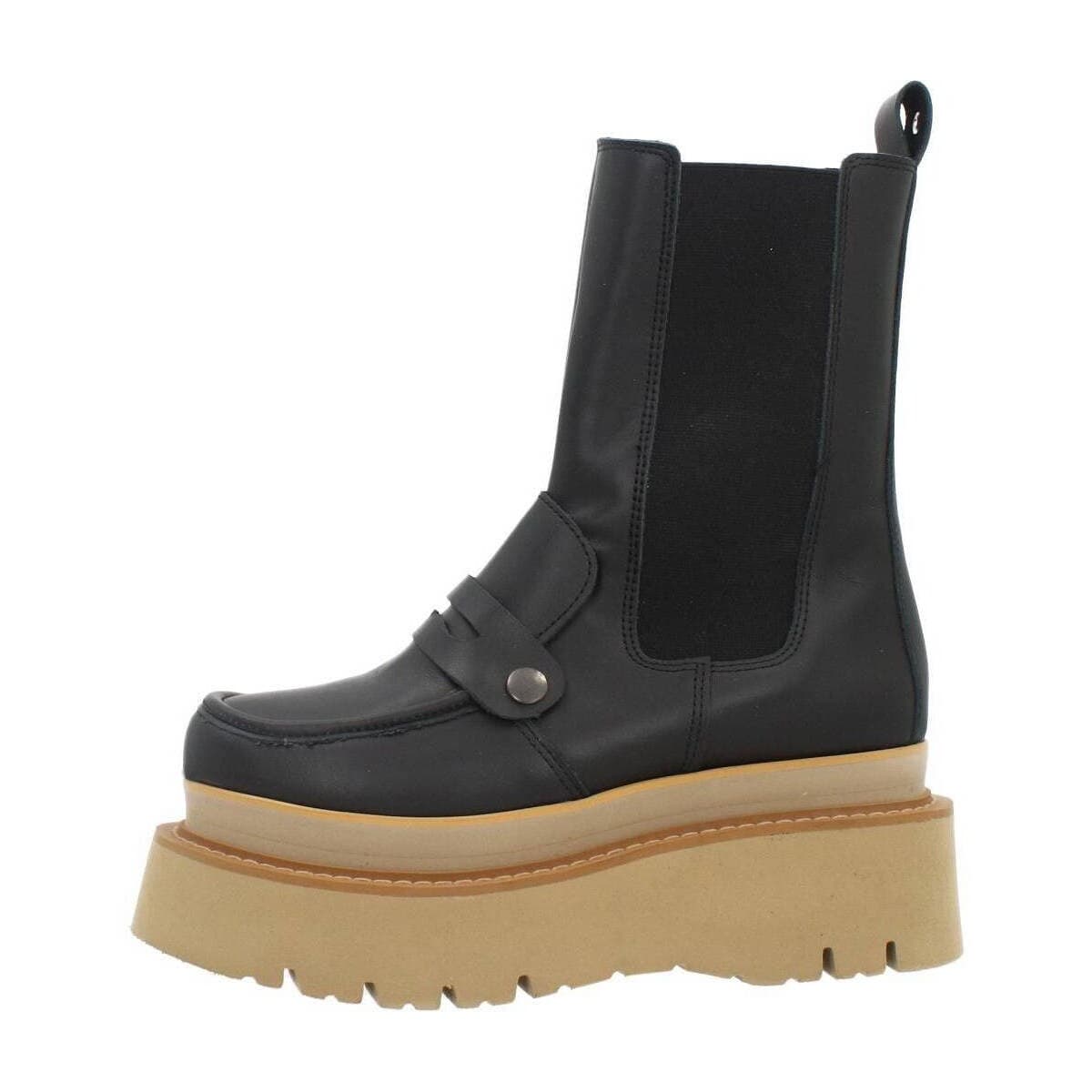 Women's Boots Yellow Black