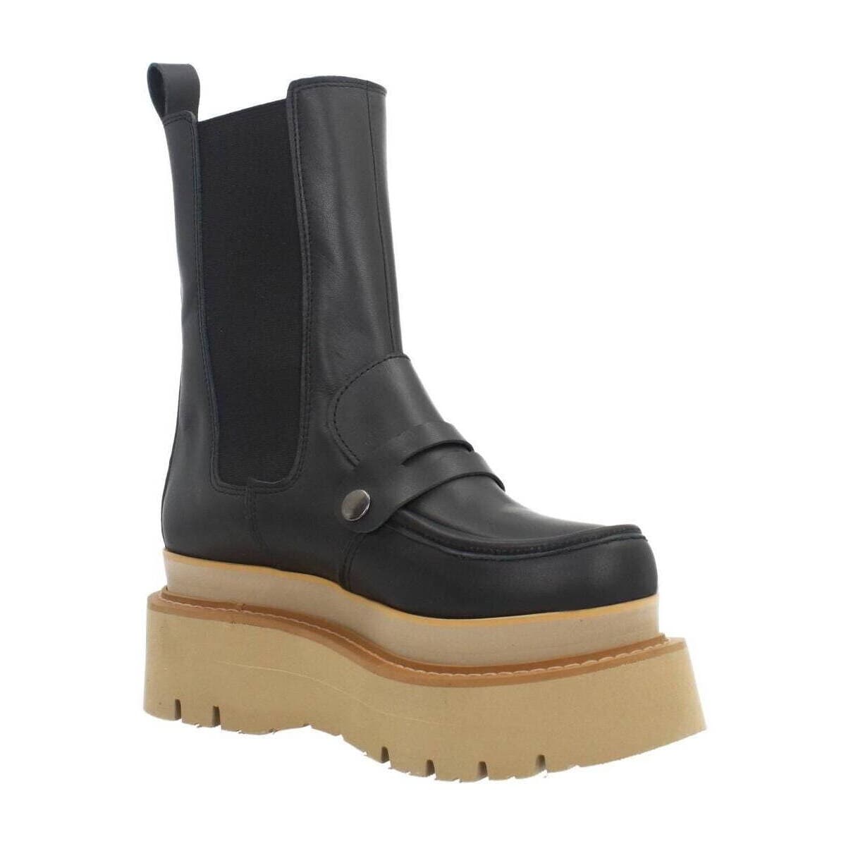 Women's Boots Yellow Black