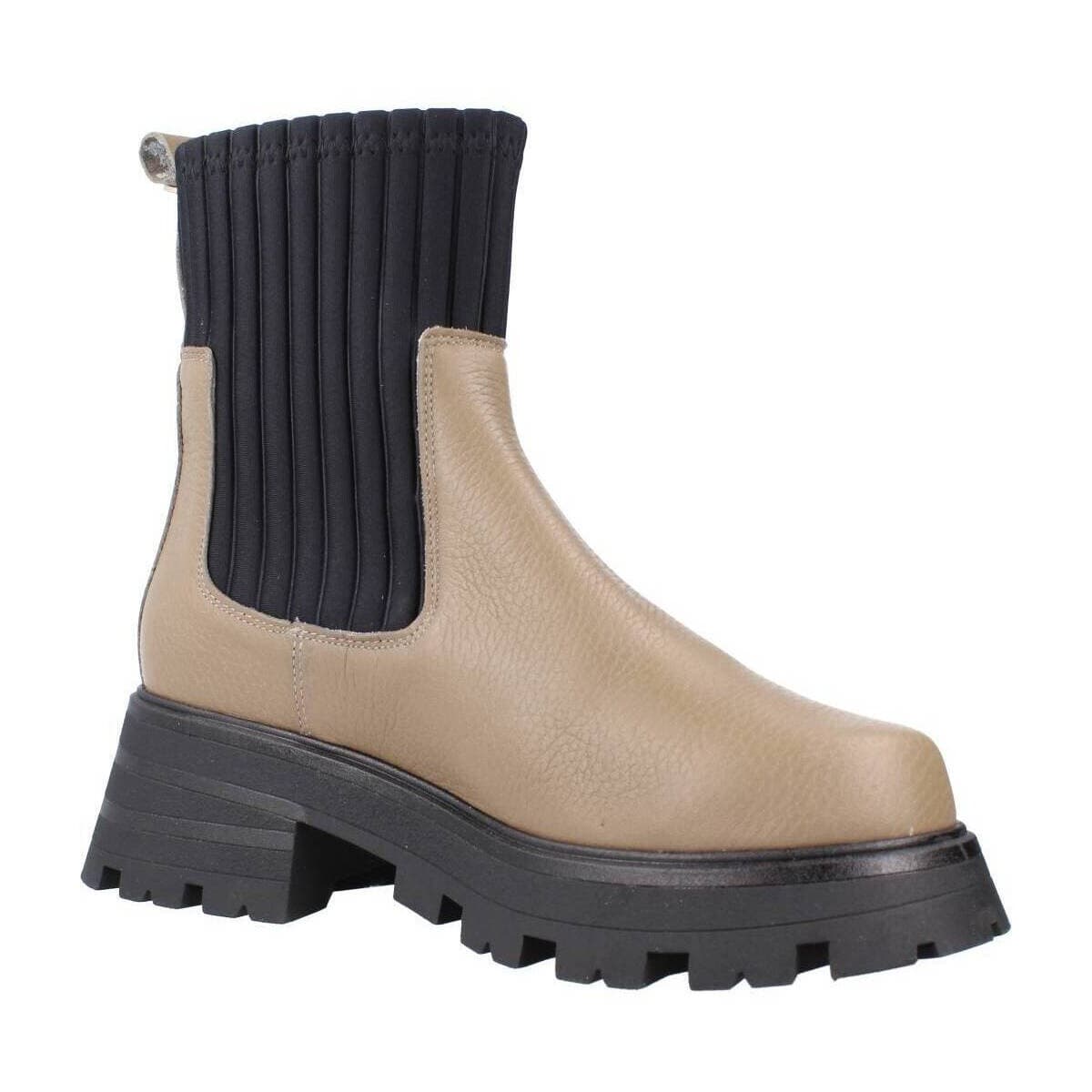 Women's Boots Yellow Brown