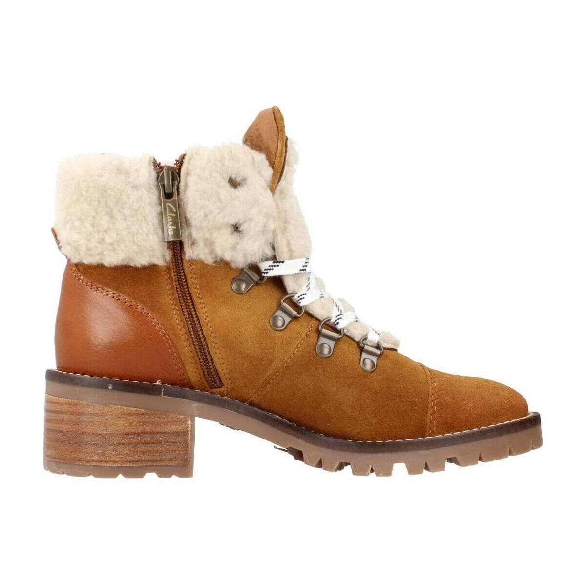 Women's Boots Clarks Brown