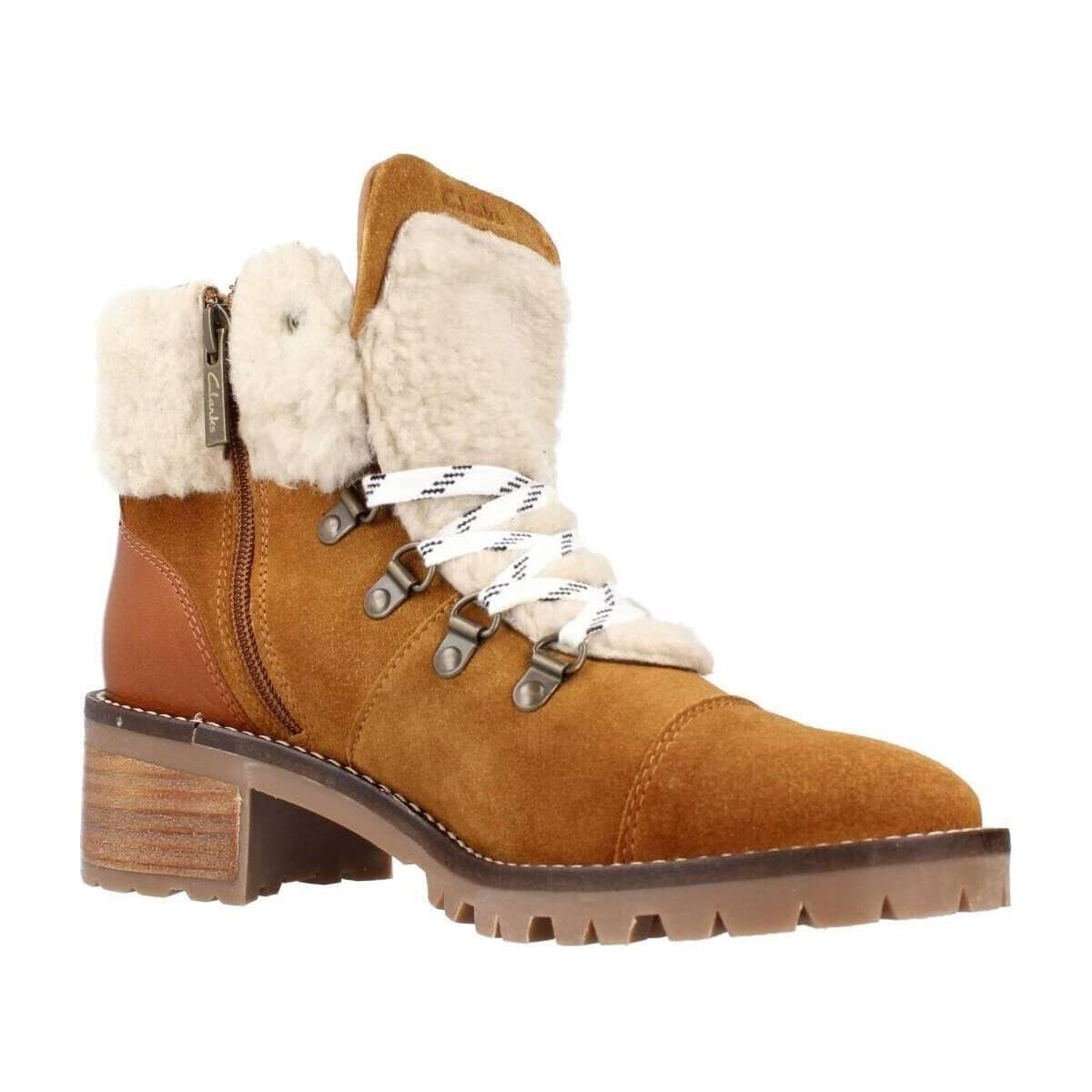 Women's Boots Clarks Brown