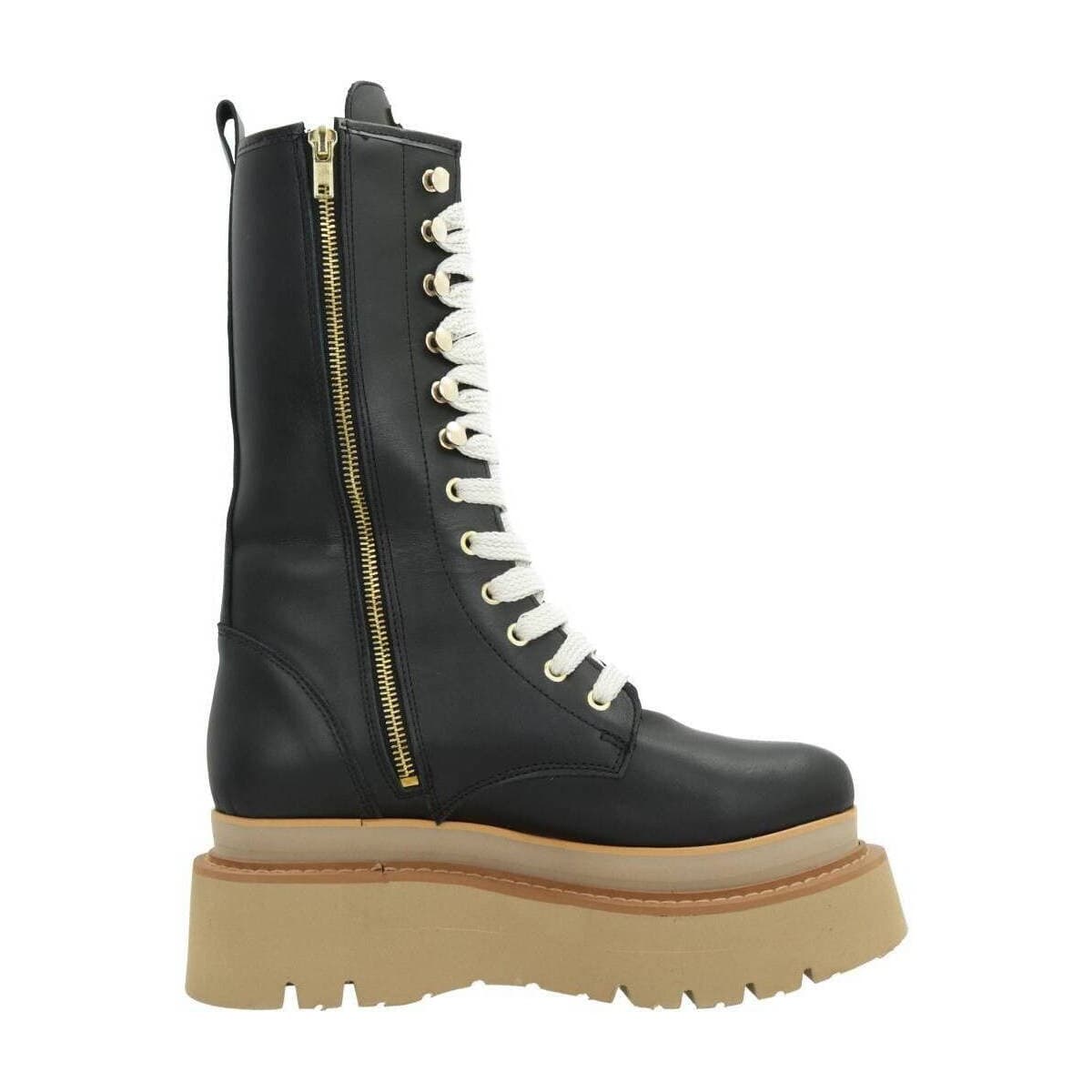 Women's Boots Yellow Black