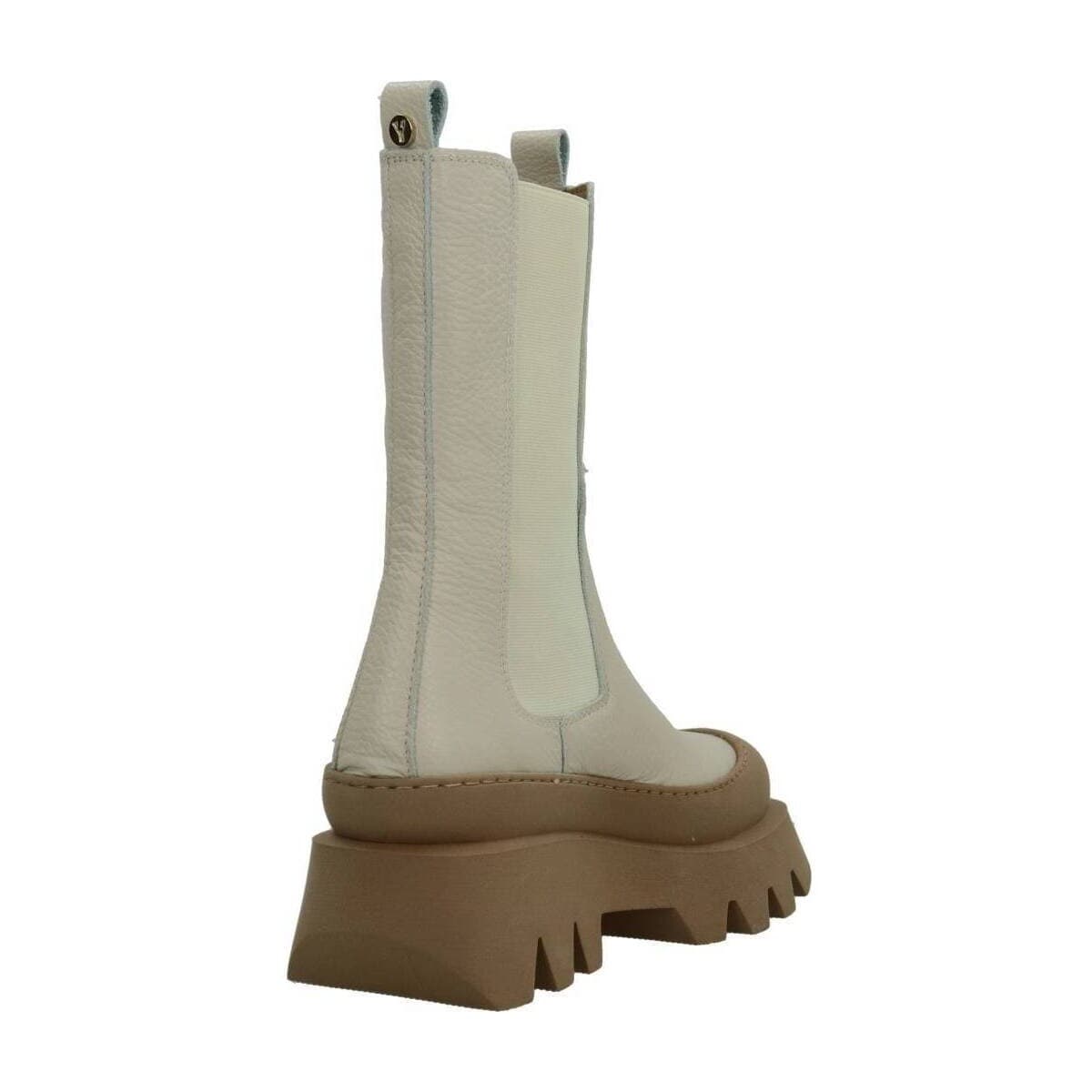 Women's Boots Yellow Beige