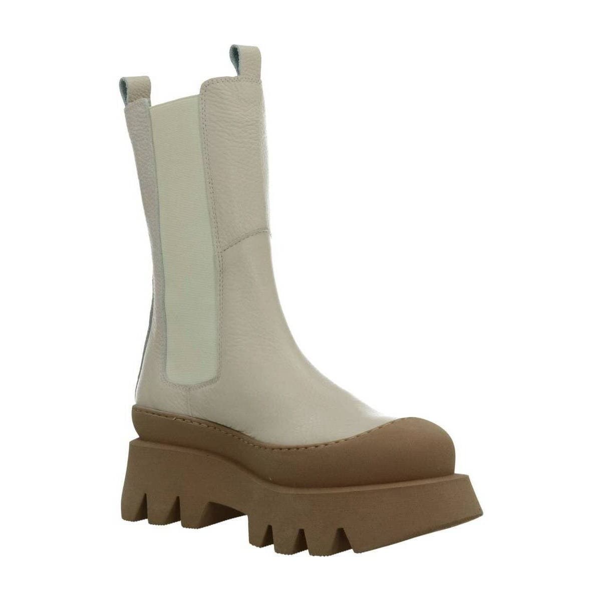 Women's Boots Yellow Beige