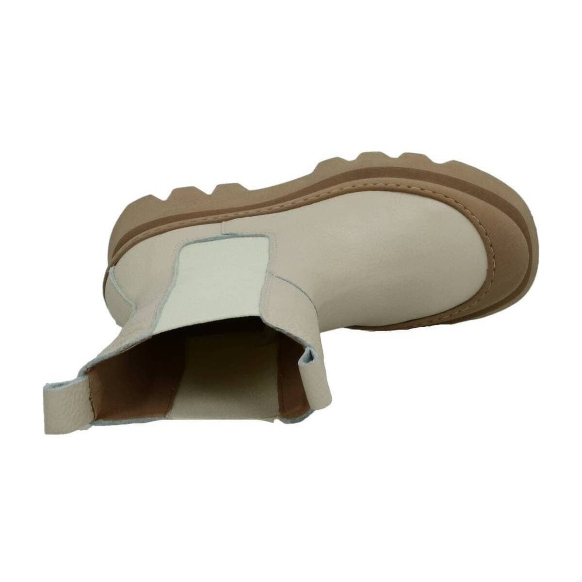 Women's Boots Yellow Beige