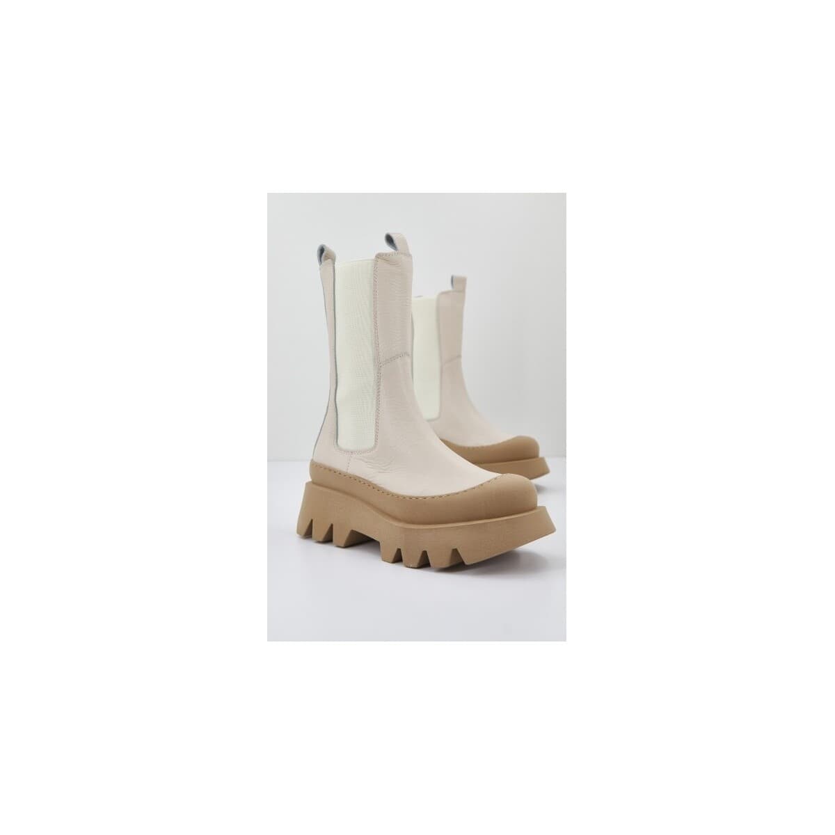 Women's Boots Yellow Beige