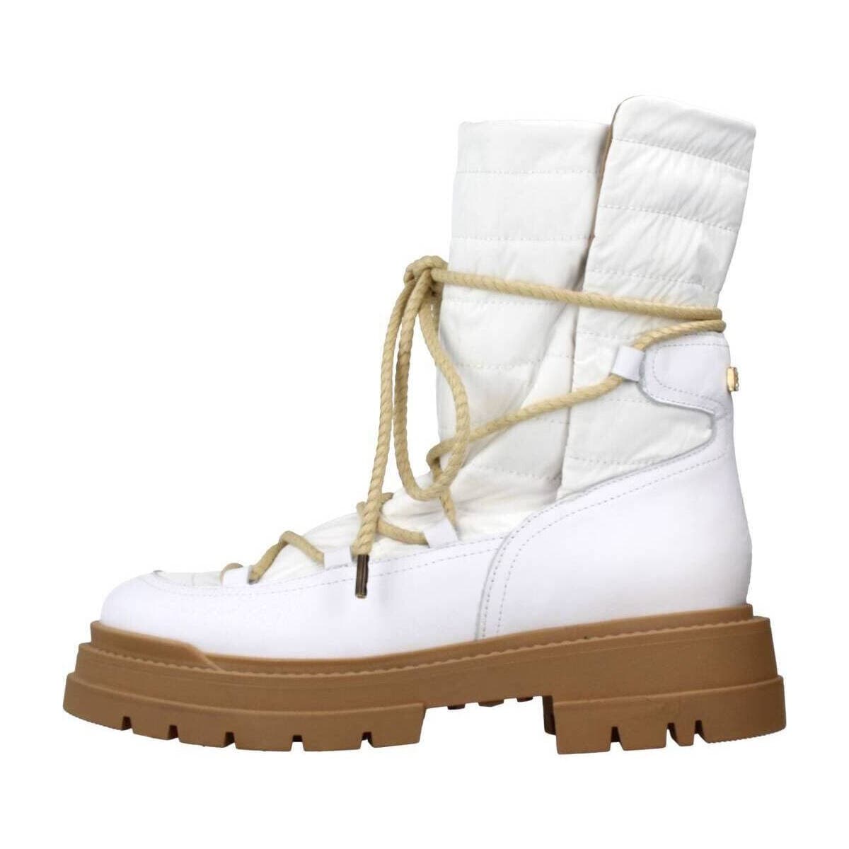 Women's Boots Yellow White