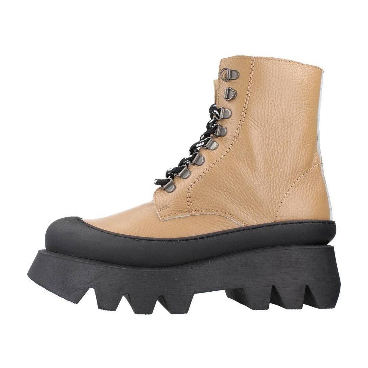 Women's Boots Yellow Brown