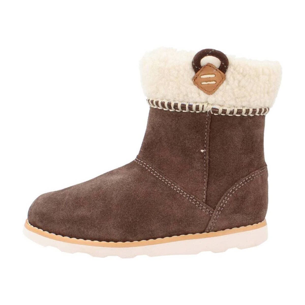 Girls' Boots Clarks Brown