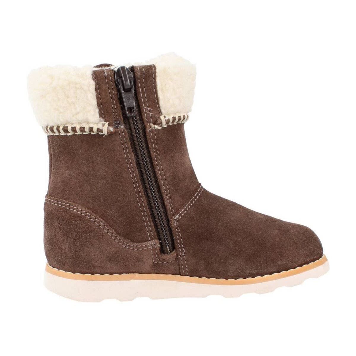 Girls' Boots Clarks Brown
