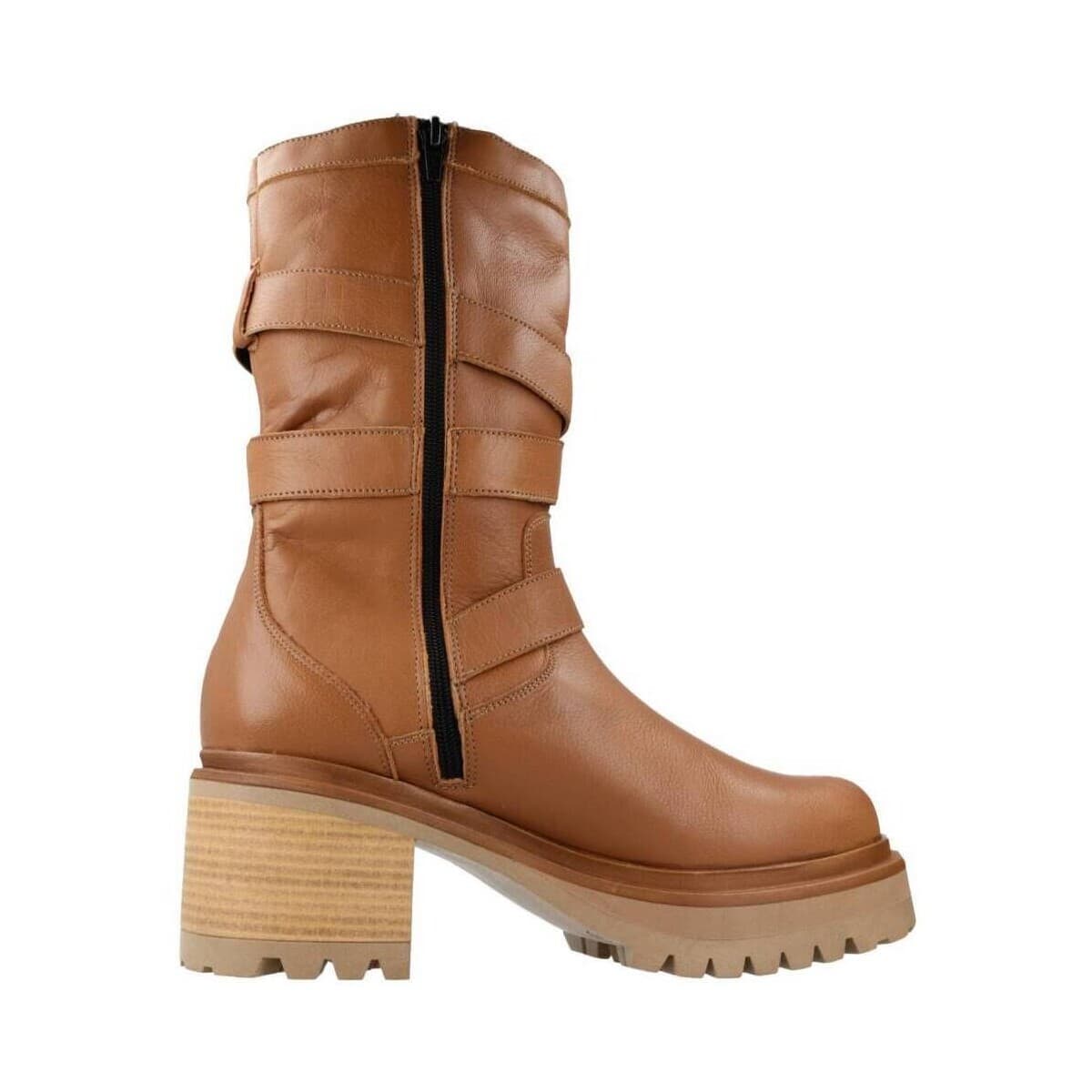 Women's Boots Yellow Brown