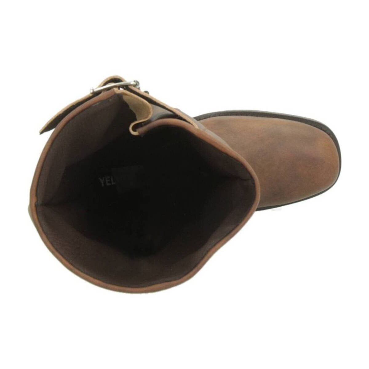 Women's Boots Yellow Brown