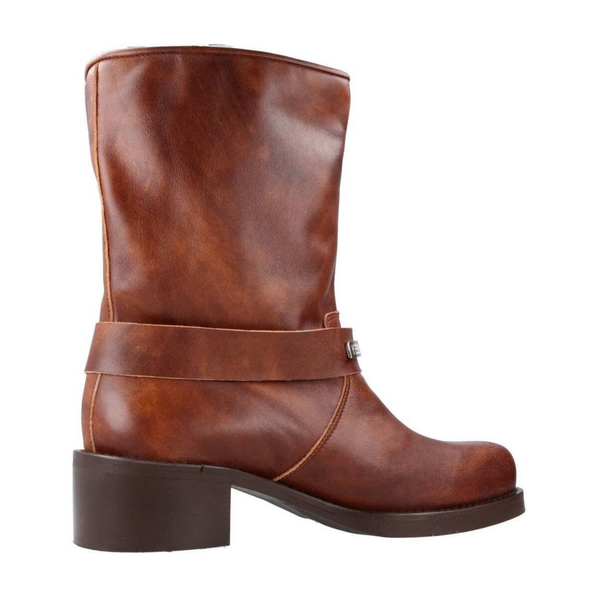 Women's Boots Yellow Brown