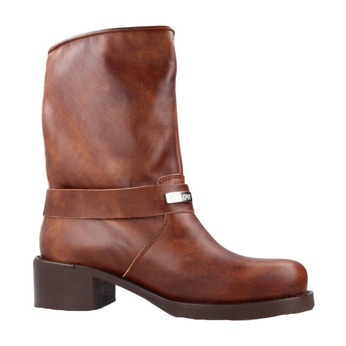 Women's Boots Yellow Brown