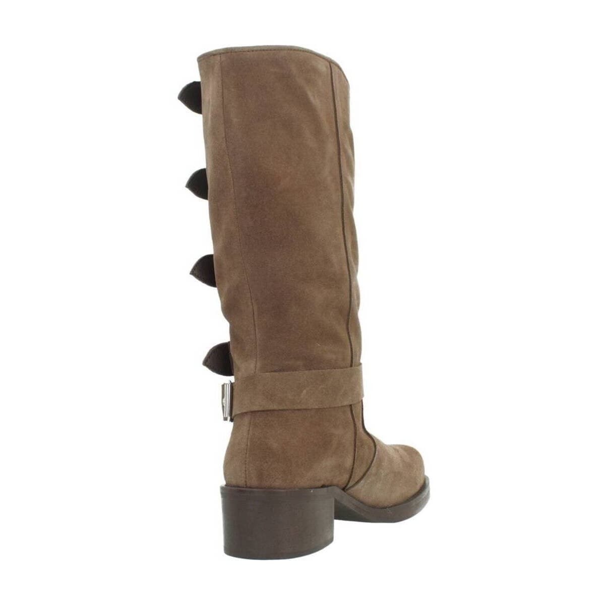 Women's Boots Yellow Brown